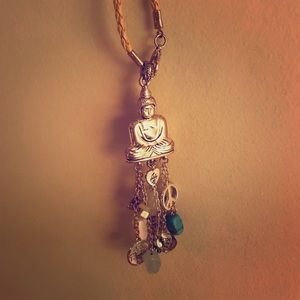 NWOT unique rare boho style charm necklace